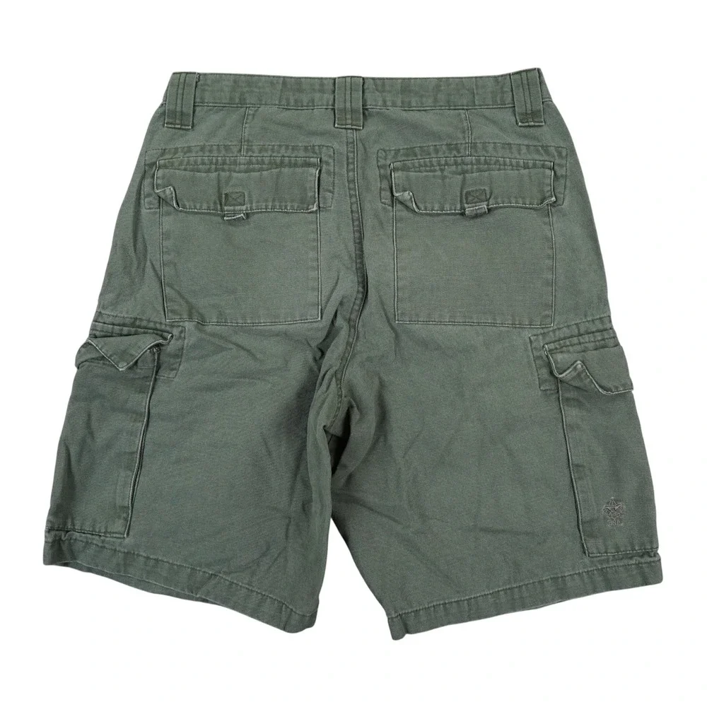 Lot of 3 Boy Scouts of America Cargo Shorts Mens 30 Green Regular Outdoor Hiking